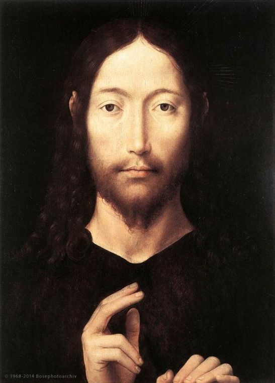 Hans Memling, Cristo benedicente, 1478